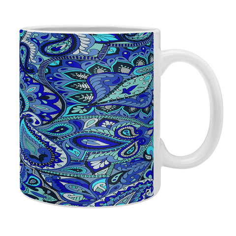 Aimee St Hill Paisley Blue Coffee Mug