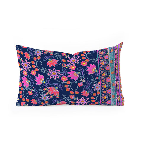 Aimee St Hill Semera Floral Oblong Throw Pillow