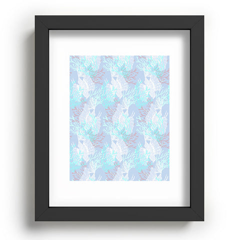 Aimee St Hill Tiger Fish Blue Recessed Framing Rectangle