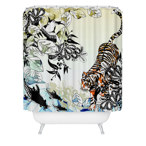 Aimee St Hill Tiger Tiger Shower Curtain