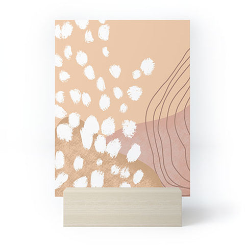 Aleeya Jones Modern Abstract nudes Mini Art Print