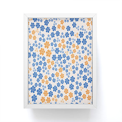 Ali Benyon Pixie Blue Framed Mini Art Print