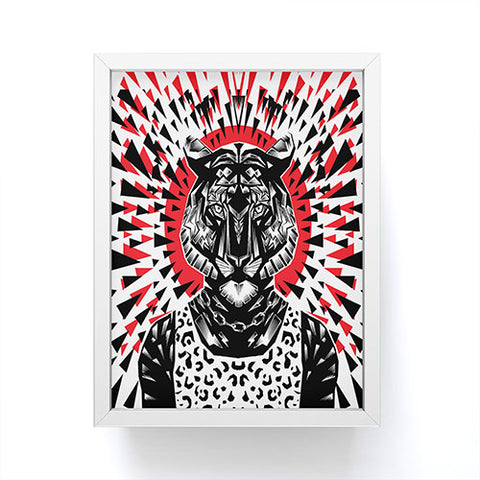 Ali Gulec Cool Tiger Framed Mini Art Print