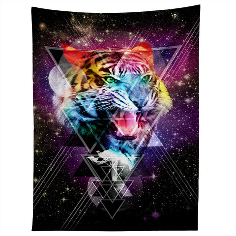 Ali Gulec Cosmic Tiger Tapestry