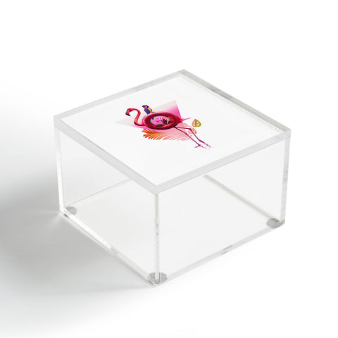 Ali Gulec Flamingo Pals Acrylic Box