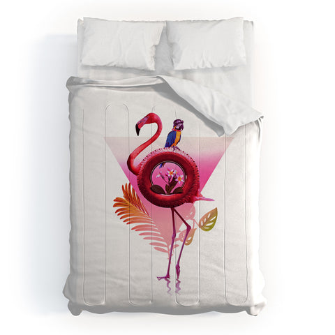 Ali Gulec Flamingo Pals Comforter