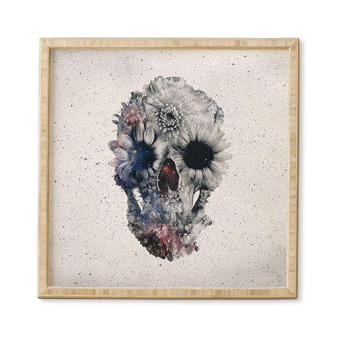 Ali Gulec Floral Skull 2 Framed Wall Art