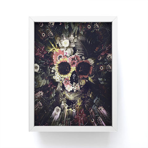 Ali Gulec Garden Skull Framed Mini Art Print