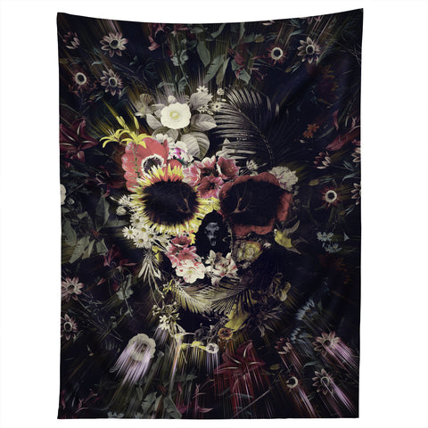 Ali Gulec Garden Skull Tapestry