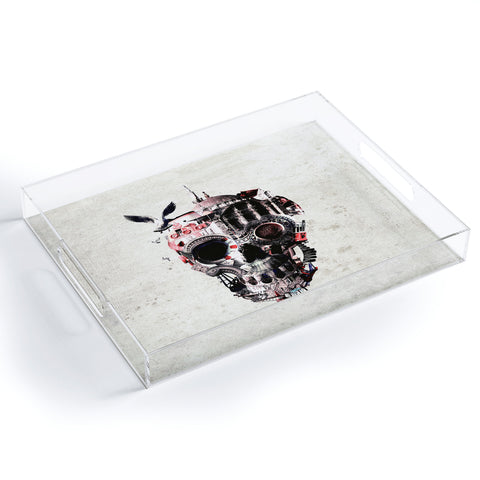 Ali Gulec Istanbul Skull 1 Acrylic Tray