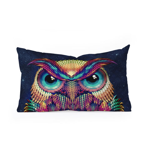 Ali Gulec Owl 2 Oblong Throw Pillow