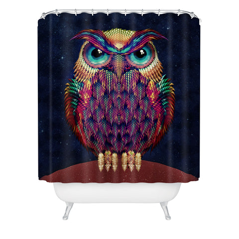 Ali Gulec Owl 2 Shower Curtain