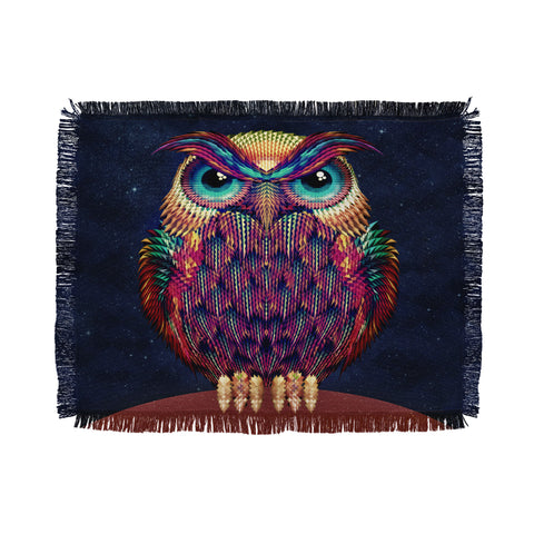 Ali Gulec Owl 2 Throw Blanket