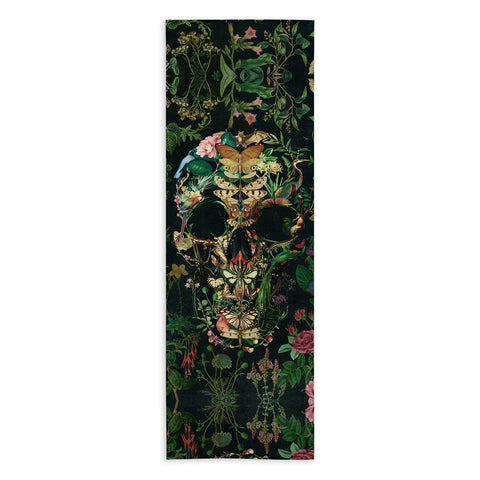 Ali Gulec Papillon Skull Yoga Towel