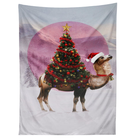 Ali Gulec Santa Camel Tapestry