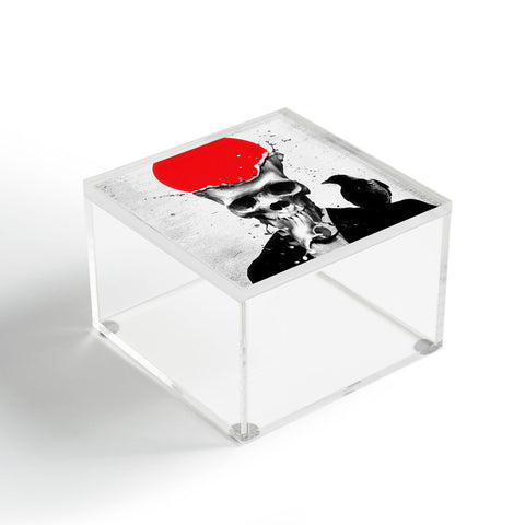 Ali Gulec Splash Skull Acrylic Box