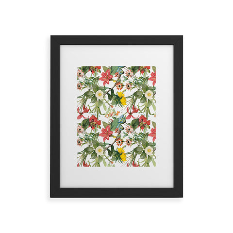 Ali Gulec Summer Flower Garden Framed Art Print