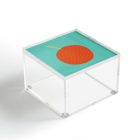 Alice Rebecca Potter Orange I Acrylic Box
