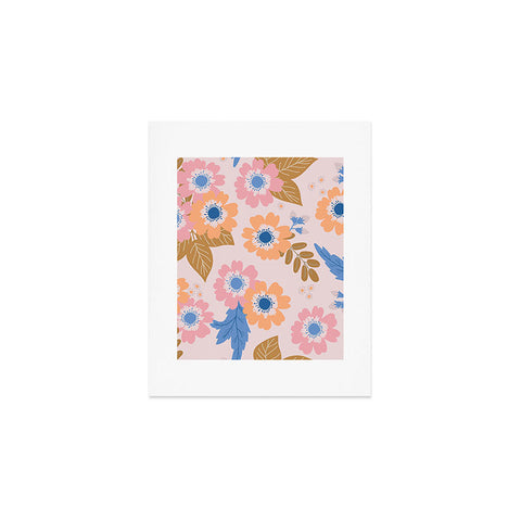 Alice Rebecca Potter Pastel Floral Blooms Art Print