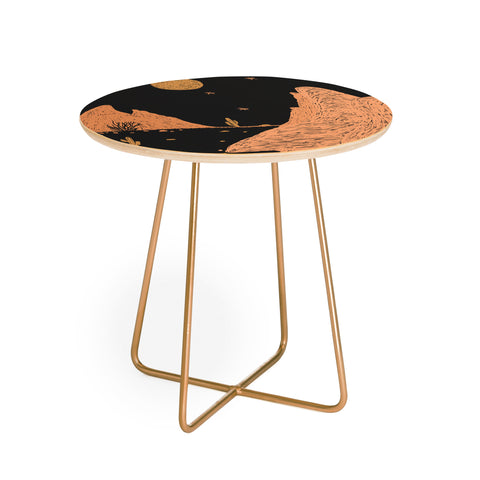 Alisa Galitsyna A Night in the Desert Round Side Table