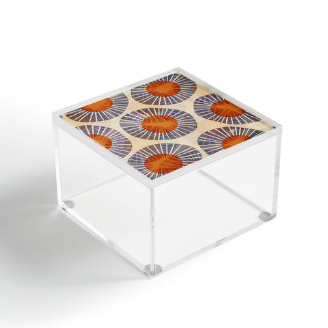 Alisa Galitsyna Abstract Linocut Pattern 2 Acrylic Box