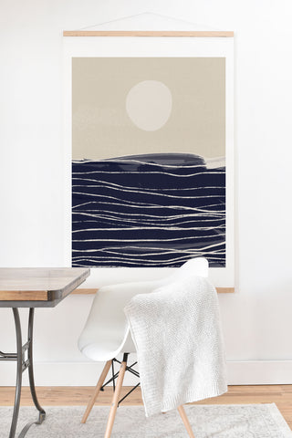 Alisa Galitsyna Abstract Seascape 2 Art Print And Hanger
