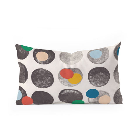 Alisa Galitsyna Add More Colors Oblong Throw Pillow
