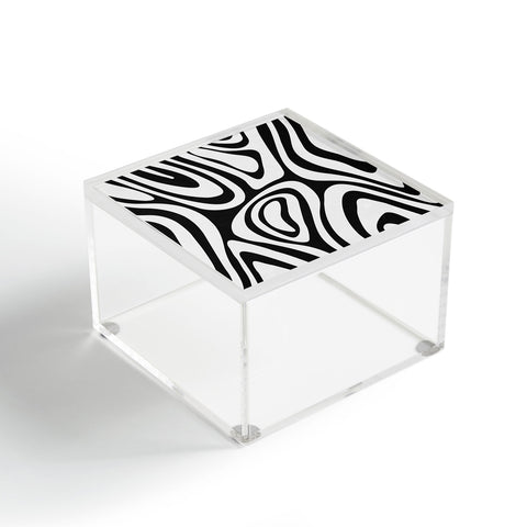 Alisa Galitsyna Black White Minimal Acrylic Box