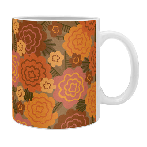 Alisa Galitsyna Blooming Flowers Pattern Coffee Mug