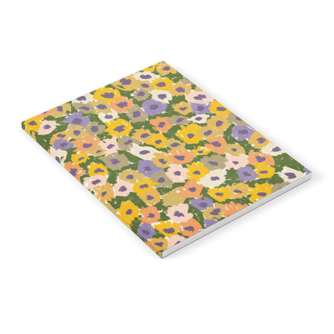 Alisa Galitsyna Blooming Garden Green Purple Notebook