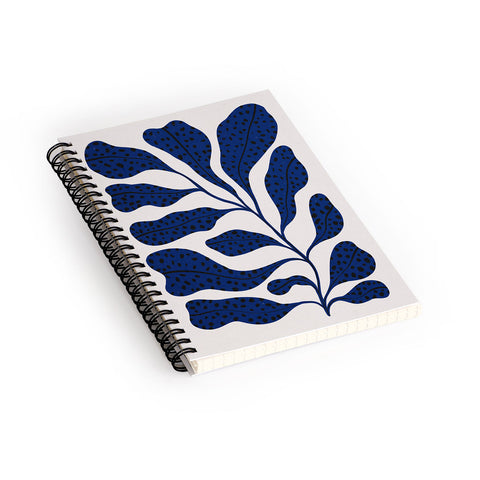 Alisa Galitsyna Blue Plant 2 Spiral Notebook