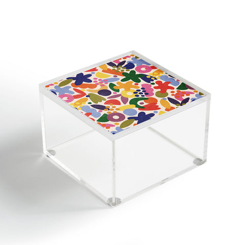 Alisa Galitsyna Bright Abstract Pattern 1 Acrylic Box
