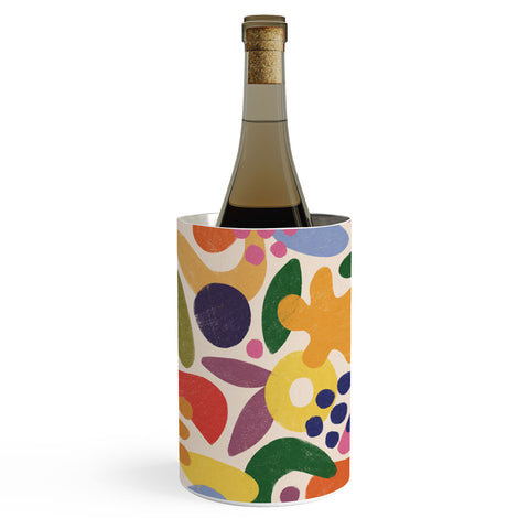 Alisa Galitsyna Bright Abstract Pattern 1 Wine Chiller