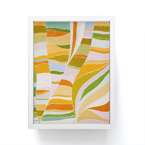 Alisa Galitsyna Colorful Flow Framed Mini Art Print
