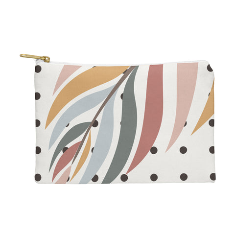 Alisa Galitsyna Colorful Palm Branch Pouch