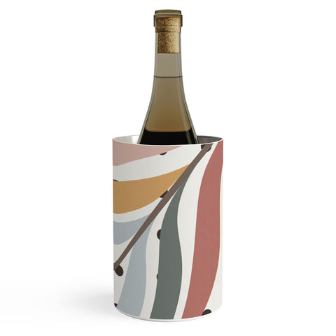 Alisa Galitsyna Colorful Palm Branch Wine Chiller