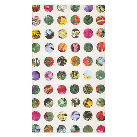 Alisa Galitsyna Floral Circles Paper Pattern Tablecloth
