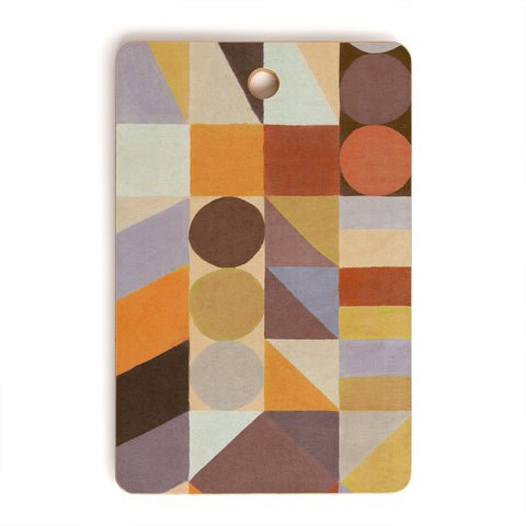 Alisa Galitsyna Geometric Shapes Colors 1 Cutting Board Rectangle