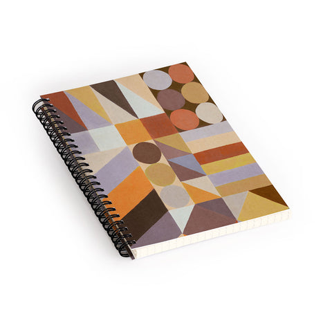 Alisa Galitsyna Geometric Shapes Colors 1 Spiral Notebook