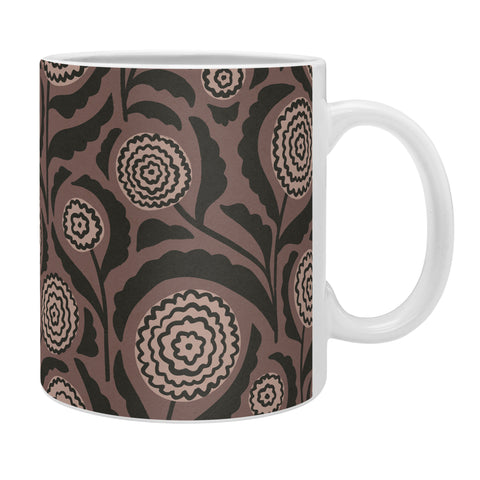 Alisa Galitsyna Midnight Floral Pattern 2 Coffee Mug