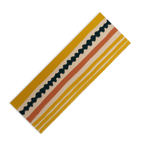 Alisa Galitsyna Mix of Stripes 7 Yoga Mat