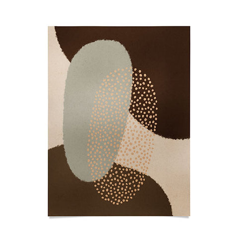 Alisa Galitsyna Modern Abstract Shapes 5 Poster