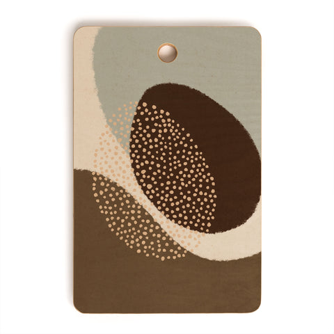 Alisa Galitsyna Modern Abstract Shapes 6 Cutting Board Rectangle