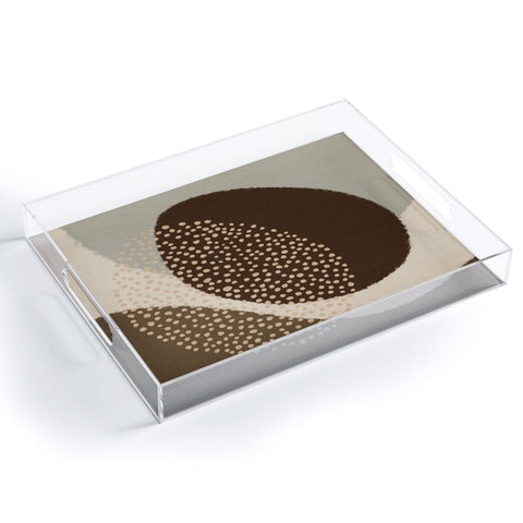 Alisa Galitsyna Modern Abstract Shapes 6 Acrylic Tray