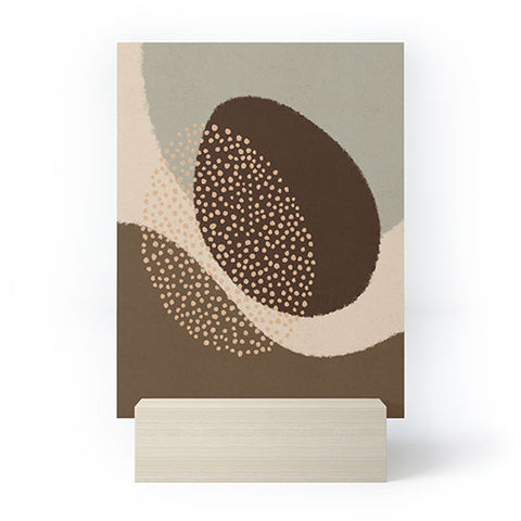 Alisa Galitsyna Modern Abstract Shapes 6 Mini Art Print