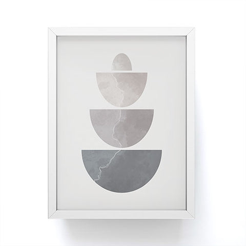 Alisa Galitsyna Monochrome Balance 2 Framed Mini Art Print