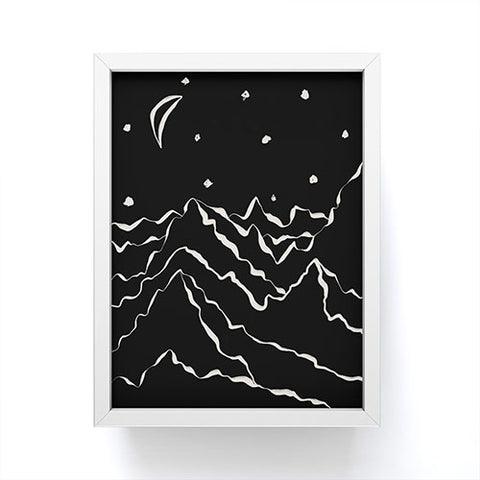 Alisa Galitsyna Mountains know the secret II Framed Mini Art Print