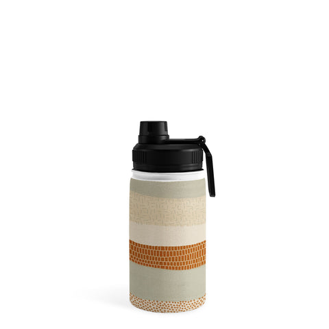Alisa Galitsyna Neutral Abstract Pattern 5 Water Bottle