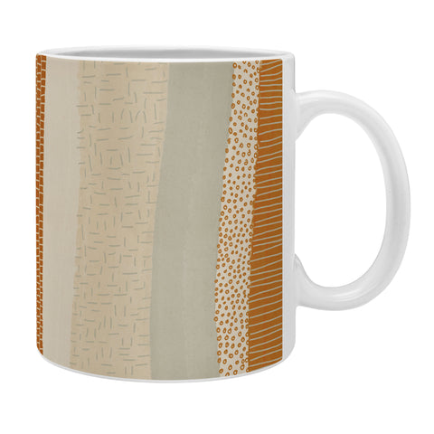 Alisa Galitsyna Neutral Abstract Pattern 5 Coffee Mug