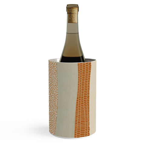 Alisa Galitsyna Neutral Abstract Pattern 5 Wine Chiller